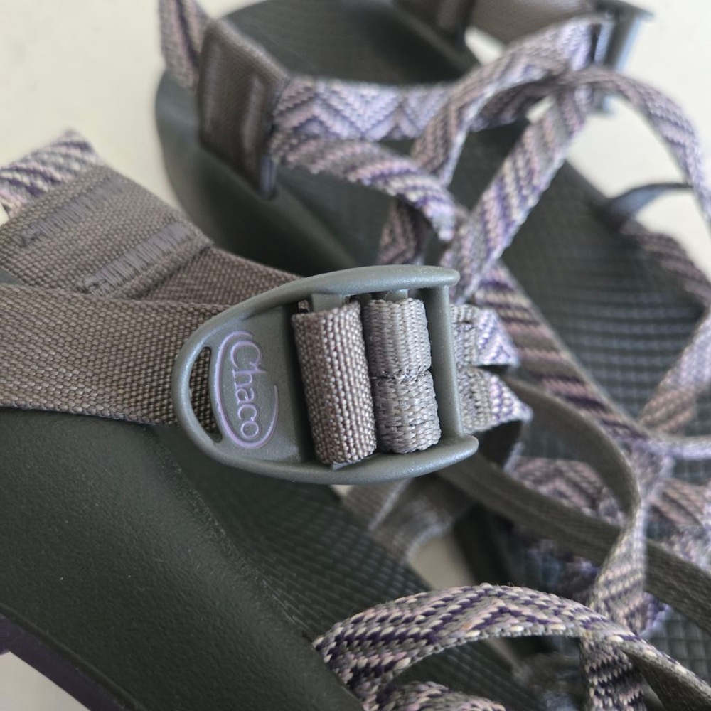 Women's Chaco Sandals Size 6 Purple and Gray - Picture 10 of 10